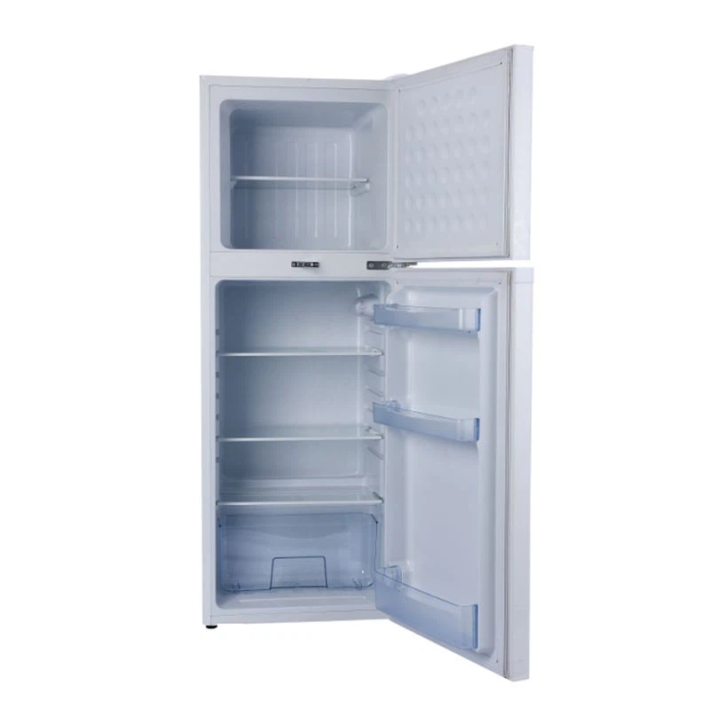 Double Doors Top Freezer Solar Home Refrigerator 12v/24v BCD-98 Double Doors Top Freezer Solar Home Refrigerator 12v/24v BCD-98